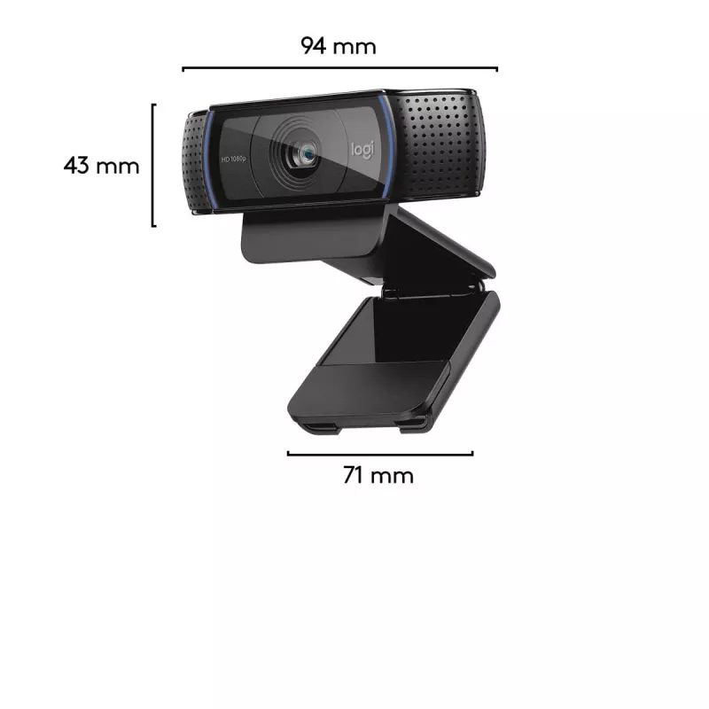 LOGITECH C920 HD Pro-webcam - USB