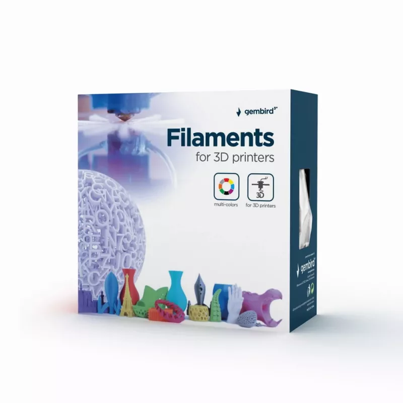 3D-printmateriale Gembird 3DP-PETG1.75-01-W