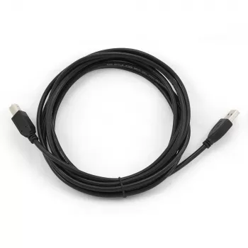 GEMBIRD USB 2.0 A-han / B-han kabel 3 m (10 ft) – sort / bulkemballage (ccp-USB2-ambm-10)