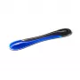 Kensington K62441WW Slim Duo gel håndledsstøtte til tastatur, 490 x 95 x 18 mm, blå