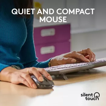 Logitech MK370 Combo for Business – trådløst tastatur og mus i fuld størrelse