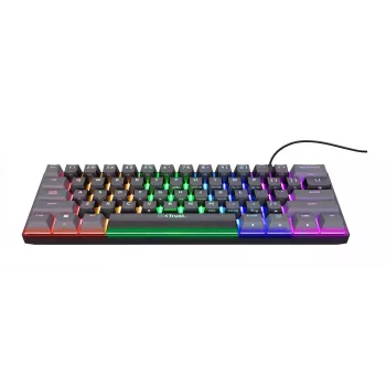 Trust GXT 867 Acira tastatur gaming USB QWERTY US-engelsk sort