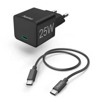 Hama 00201623 Mobiloplader Smartphone, Tablet sort AC Hurtigopladning Indendørs