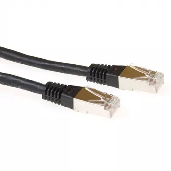 ACT IB9210 Cat6a S/FTP-netværkspatchkabel, 10 m, sort
