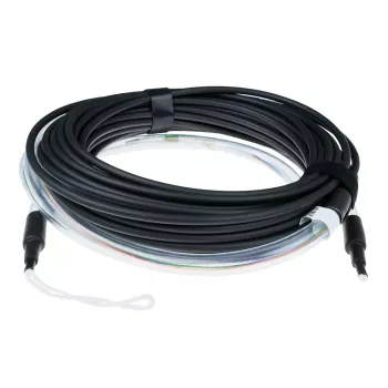 ACT 10 meter Singlemode 9/125 OS2 inde/ude-kabel 4-fiber med LC-stik