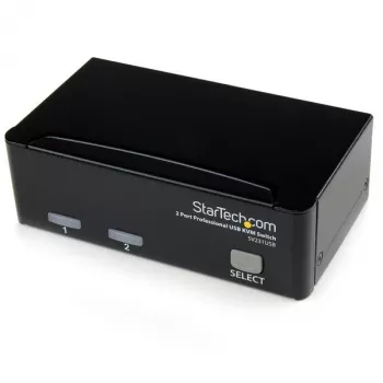 StarTech.com 2-port professionelt USB KVM-switch-kit med kabler