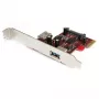 StarTech.com 2-port PCI Express SuperSpeed USB 3.0-kort med UASP-understøttelse - 1 intern 1 ekstern