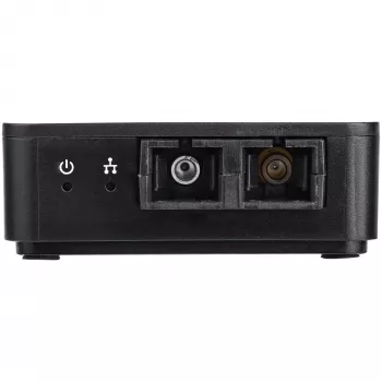 StarTech.com USB til fiberkonverter – 100 Mbit/s – USB 2.0 til fibernetværksadapter – 100Base-FX SC-stik duplex multimode-fiber/MMF-kompatibel – 2 km – Kompakt USB til fiber-LAN