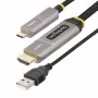 StarTech.com 15,2 m USB-C til HDMI 2.0 aktivt optisk kabel (AOC), 4K 60Hz, CL3-certificeret, unidirektionelt USB Type-C til HDMI-adapterkabel