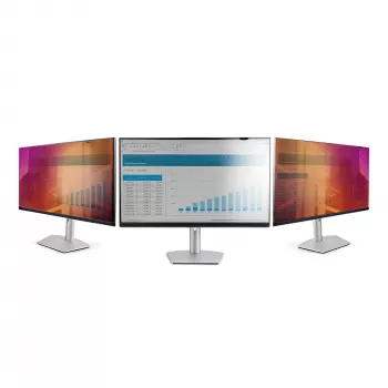 StarTech.com 68,6 cm (27 inch) 16:9 guld monitorskærmsbeskyttelse, vendbar med forbedret privatliv, blankt computerskærmfilter, aftagelig indsynsbeskyttelse, +/- 30°