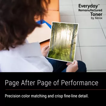 Everyday™ gul genfremstillet toner fra Xerox kompatibel med HP 655A (CF452A), standardkapacitet