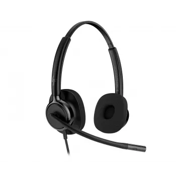 Kablet stereo-headset HP POLY Mission 425 Classic, USB-tilslutning, 126 g
