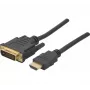 Hypertec 127881-HY videokabel-adapter 3 m HDMI Type A (standard) DVI-D sort