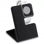 InLine foldbar passiv holder til Apple Watch, sort, til skrivebord/hylde