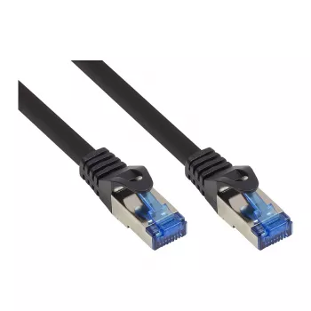 RNS® patchkabel SmartFLEX, Cat.6A, S/FTP, PiMF, halogenfri, 500MHz, sort, 25m, Good Connections® (8060-SF250S)