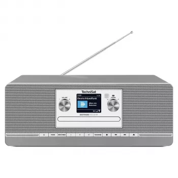 TechniSat DIGITRADIO 372 CD BT køkkenradio analog & digital antracit, sølv