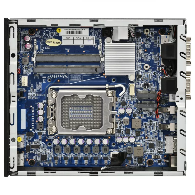 Shuttle Barebone slank DH610V2 Intel/DDR5/sort - Barebone - Intel Socket 1700 (Core i)