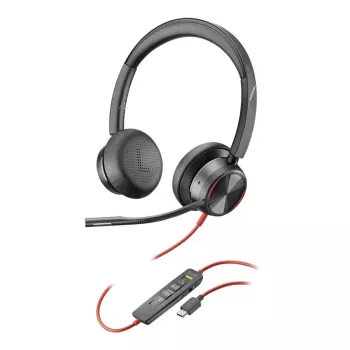 Poly Blackwire 8225 stereo-headset – on-ear – USB-C, kablet (214407-01)