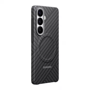 Samsung Carbon Magnet-cover Galaxy S26, mørkegrå
