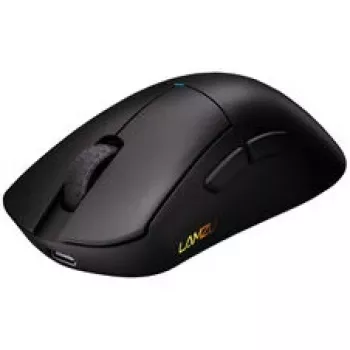 Lamzu Paro gaming-mus – 8 kHz polling-rate, 2,4 GHz trådløs, sort