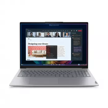 Lenovo ThinkBook 16 G9 IPL Copilot+ PC Intel Core Ultra 7 355 Laptop 40,6 cm (16 inch) WUXGA 32 GB DDR5-SDRAM 1 TB SSD Wi-Fi 7 (802.11be) Windows 11 Pro tysk grå