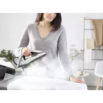 Tefal Express Power SV8130 2800 W 1,8 L Durilium AirGlide Autoclean-strygesål sort, hvid