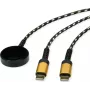 Roline 11.02.8343 USB-kabel sort