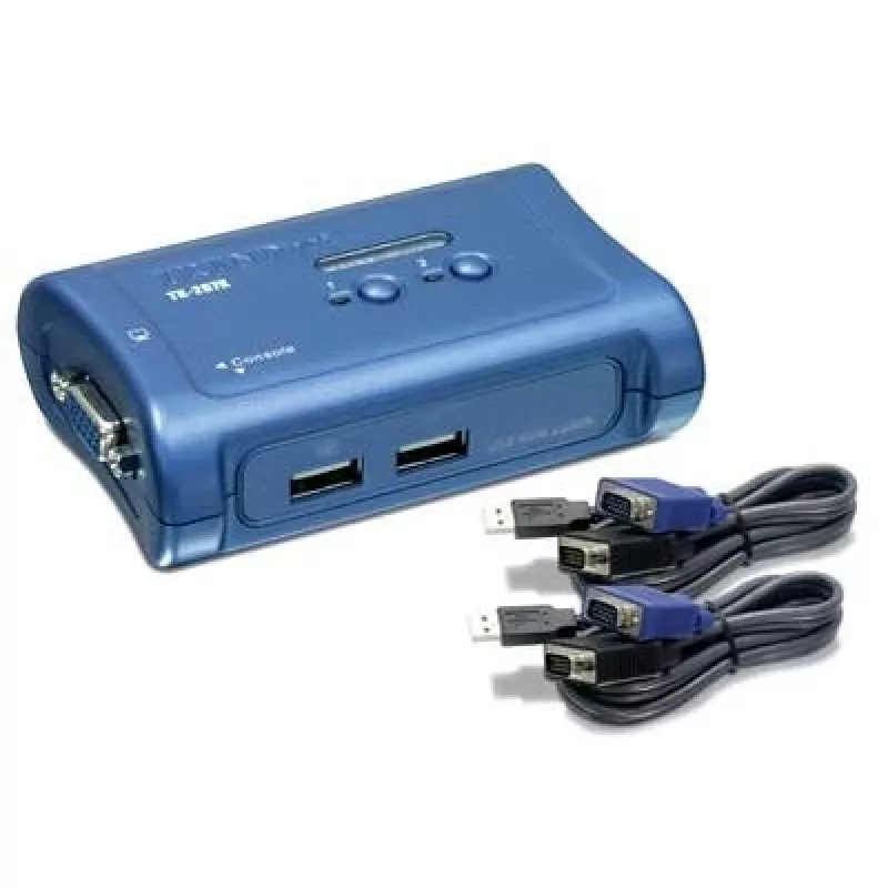 TRENDnet TK-207K 2-port USB KVM-switch-sæt, desktop