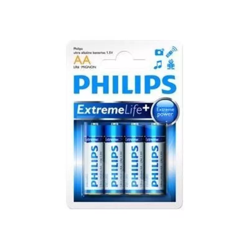 Engangsbatteri Philips LR6E4B/10