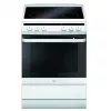 Keramisk komfur Amica 618CE3.333HQW, hvid