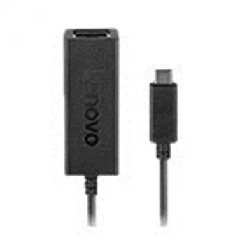 Lenovo 4X90S91831 USB-C-til-Ethernet-adapter, sort