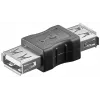 Microconnect USBAFAF kabeladapter USB A sort