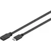 Goobay 45393 USB-kabel sort
