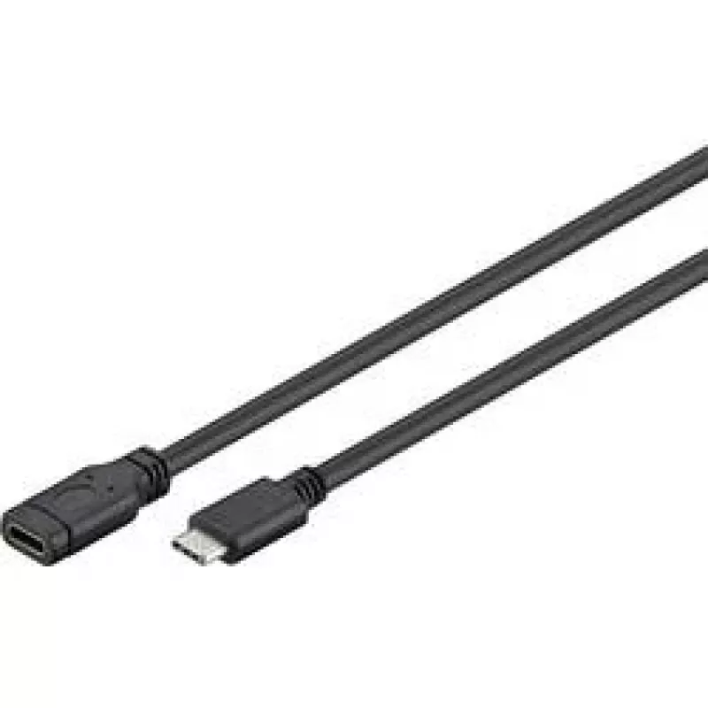 Goobay 45393 USB-kabel sort