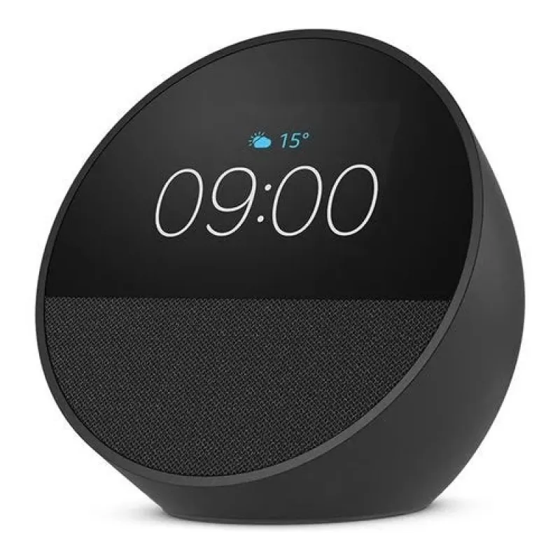 Amazon Echo Spot (2024), sort (B0C2S2J7JP)