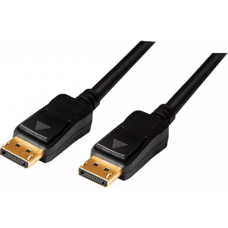 DisplayPort-kabel LogiLink CV0113 15 m sort