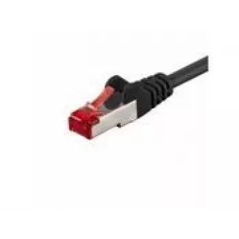 Wentronic Goobay CAT 6 patchkabel, S/FTP (PiMF), sort, 5 m - LSZH halogenfri, kobber (68700)