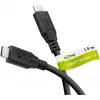 Goobay 74192 USB-kabel sort