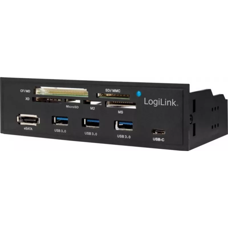 Kortlæser LogiLink UA0341 SATA intern sort