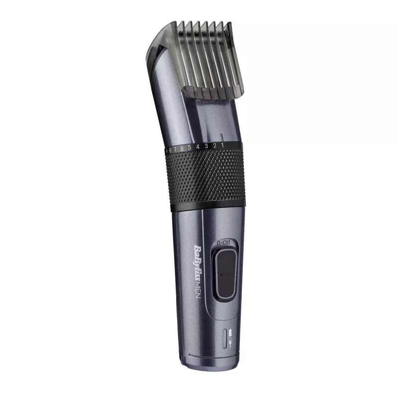 BaByliss E976E hårklipper, grå/sort