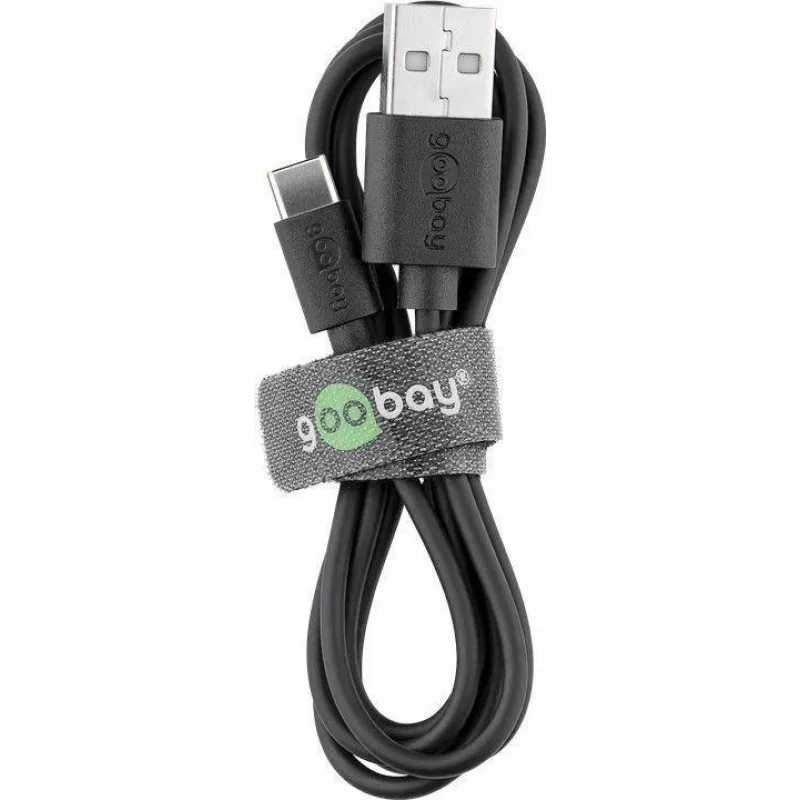 Goobay 45735 USB-kabel sort