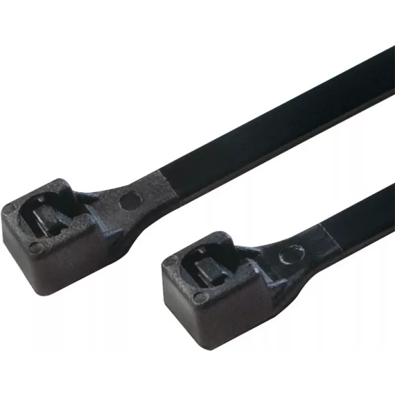LOGILINK - sæt med 100 kabelbindere, længde 30 cm, sort (KAB0004B)