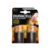 Duracell Basic D (R20) batteri — 2-pak, primære zink-kul-celler