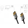 DisplayPort-kabel LogiLink CDA0102 3 m grå sort