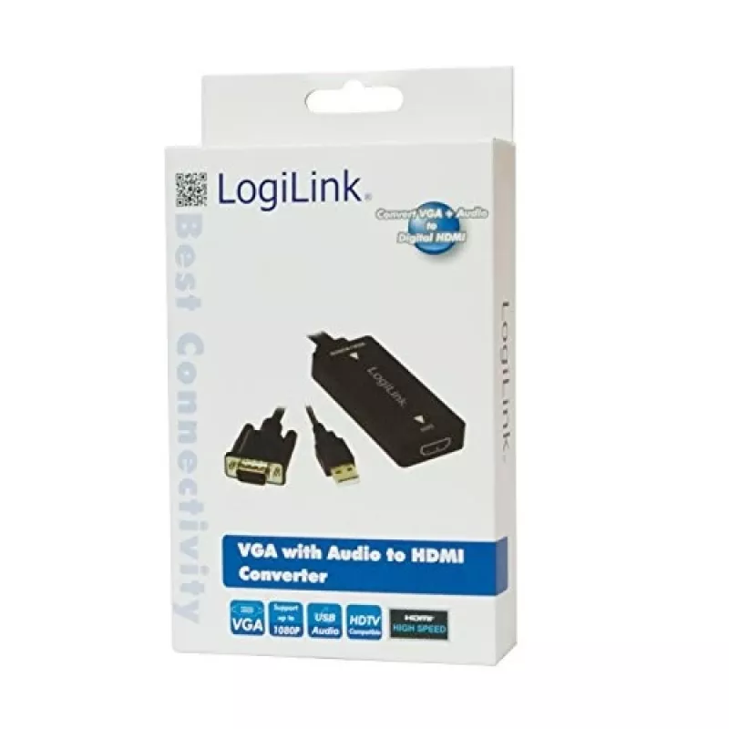Videokabel-adapter LogiLink CV0060 sort