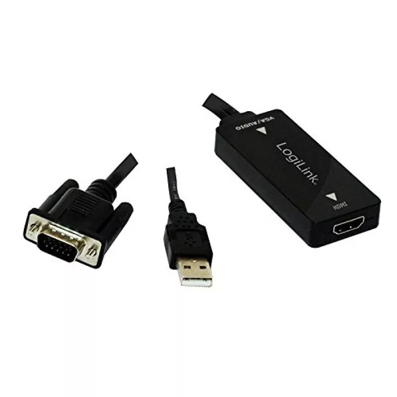 Videokabel-adapter LogiLink CV0060 sort