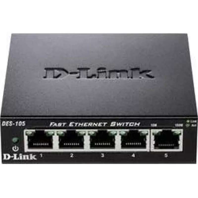 D-Link DES-105 Unmanaged L2 sort