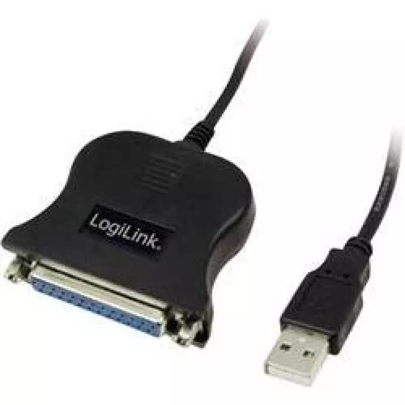 LogiLink UA0054A parallelkabel sort 1,8 m