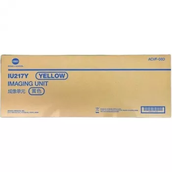 Konica Minolta ACVF08D/DR-217Y Drum Kit Yellow, 87K Pages for KM...