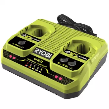 Batterioplader 18V / 2 porte